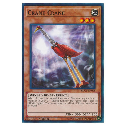 Yu-Gi-Oh! - Structure Deck - Cyberse Link - Crane Crane (Common) SDCL-EN018