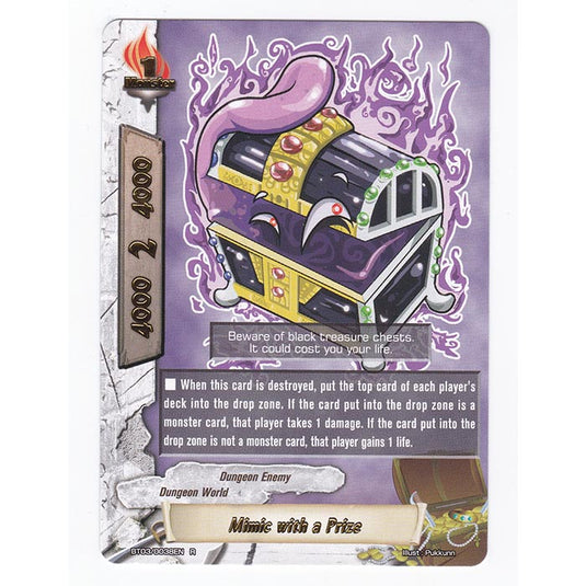Future Card Buddyfight - Drums Adventures - Mimic with a Prize - 38/105