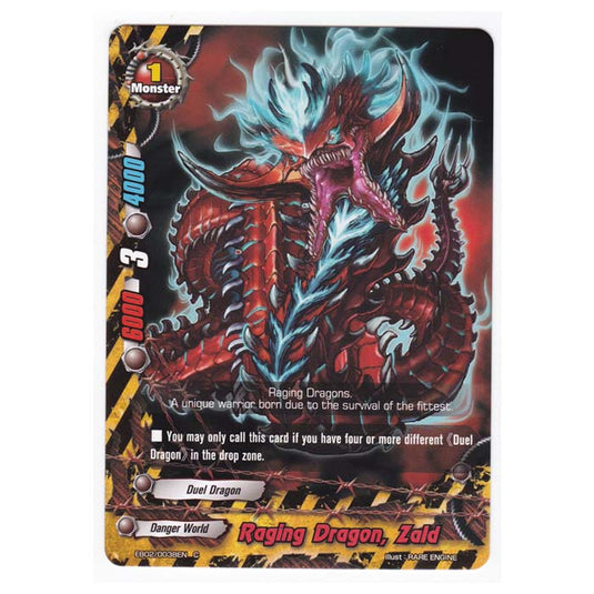Future Card Buddyfight - Great Clash Dragon VS Danger - Raging Dragon Zald - 38/48