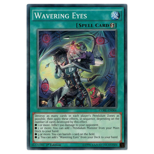 Yu-Gi-Oh! - Clash of Rebellions - Wavering Eyes (Common) CORE-EN066