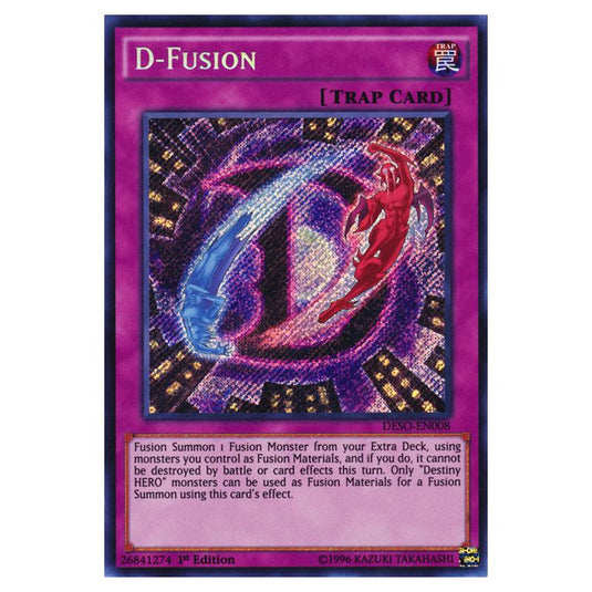 Yu-Gi-Oh! - Destiny Soldiers - D-Fusion (Secret Rare) DESO-EN008