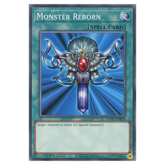 Yu-Gi-Oh! - Egyptian God Deck - Obelisk the Tormentor - Monster Reborn (Common) EGO1-EN024