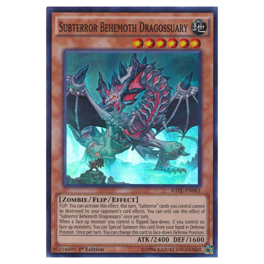 Yu-Gi-Oh! - Raging Tempest - Subterror Behemoth Dragossuary (Super Rare) RATE-EN083