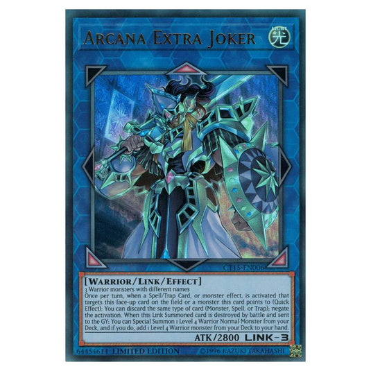 Yu-Gi-Oh! - 2018 Mega-Tins - Arcana Extra Joker (Ultra Rare) CT15-EN006