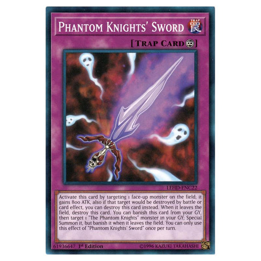 Yu-Gi-Oh! - Legendary Hero Decks - Phantom Knights' Sword (Common) LEHD-ENC22