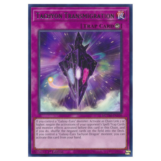 Yu-Gi-Oh! - Maze of the Master - Tachyon Transmigration (Rare) MZTM-EN106