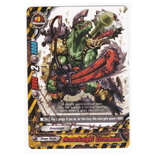 Future Card Buddyfight - Great Clash Dragon VS Danger - Armorknight Lizardman - 39/48