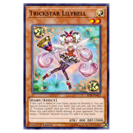 Yu-Gi-Oh! - Star Pack VRAINS - Trickstar Lilybell (Common) SP18-EN021