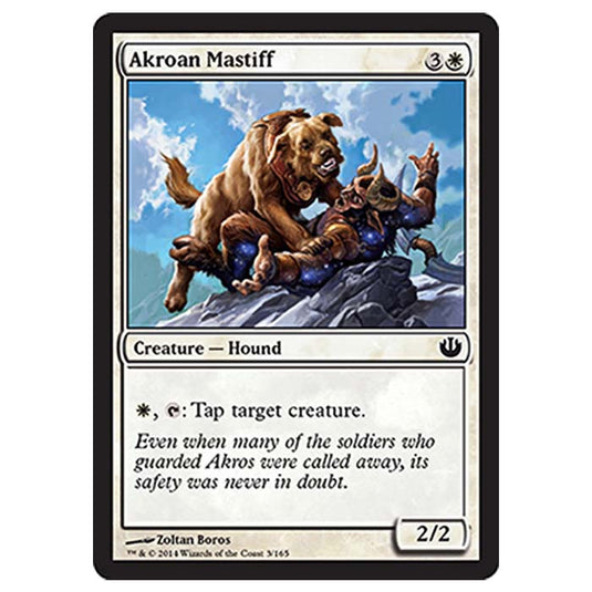 Magic the Gathering - Journey into Nyx - Akroan Mastiff (Holo) - 3/165