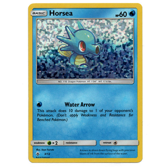 Pokemon - Horsea - McDonalds 2018 Promo 3/12