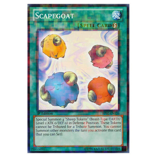 Yu-Gi-Oh! - Battle Pack 2 - War of the Giants - Scapegoat (Mosaic Rare) BP02-EN136