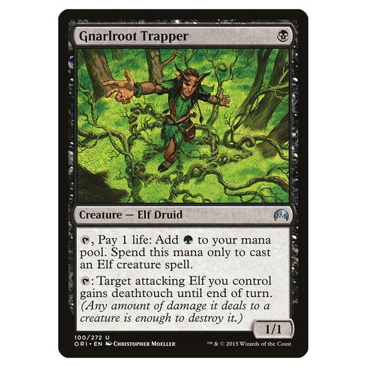 Magic The Gathering - Magic Origins - Gnarlroot Trapper - 100/272