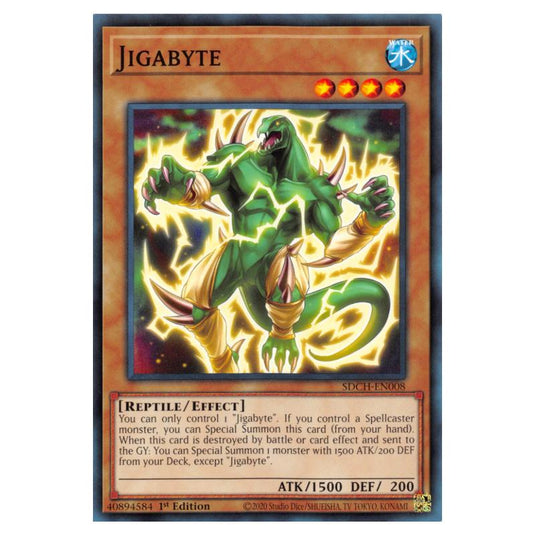 Yu-Gi-Oh! - Structure Deck - Spirit Charmers - Jigabyte (Common) SDCH-EN008