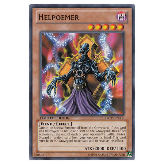 Yu-Gi-Oh! - Gold Series - Haunted Mine - Helpoemer (Common) GLD5-EN006