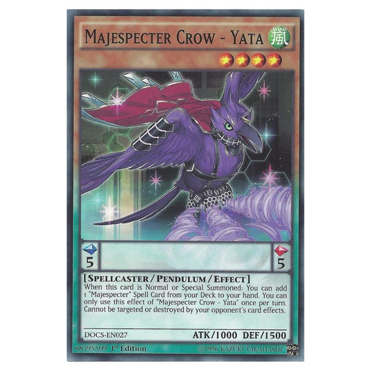 Yu-Gi-Oh! - Dimension of Chaos - Majespecter Crow - Yata (Common) DOCS-EN027