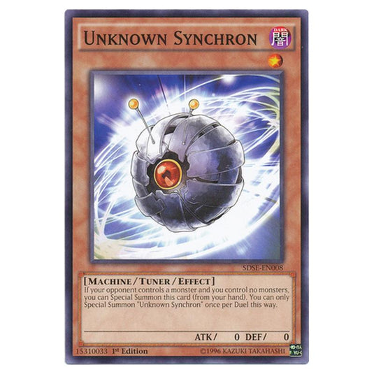 Yu-Gi-Oh! - Synchron Extreme Structure Deck - Unknown Synchron (Common) SDSE-EN008