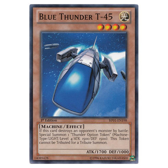Yu-Gi-Oh! - Battle Pack - Epic Dawn - Blue Thunder T-45 (Common) BP01-EN198