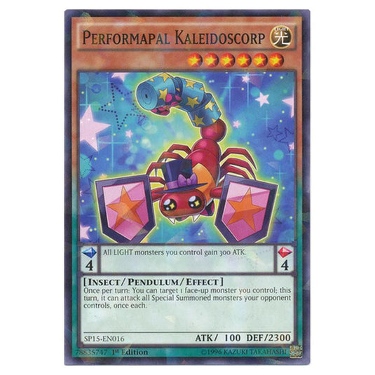 Yu-Gi-Oh! - Star Pack ARC-V - Performapal Kaleidoscorp (Shatterfoil Rare) SP15-EN016