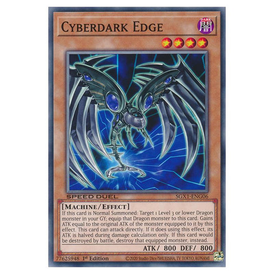 Yu-Gi-Oh! - Speed Duel GX - Duel Academy Box - Cyberdark Edge (Common) SGX1-ENG06
