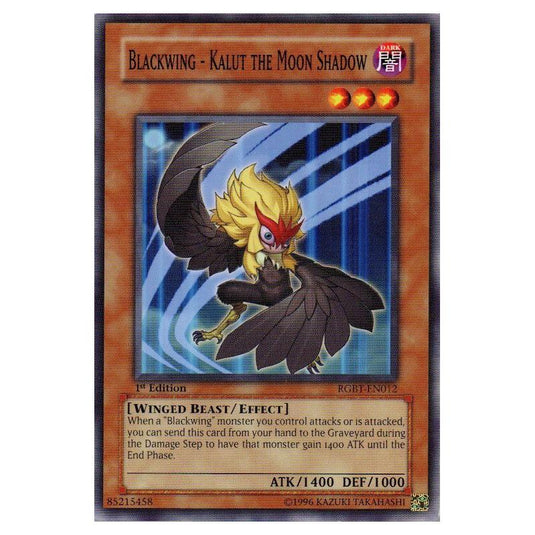 Yu-Gi-Oh! - Raging Battle - Blackwing - Kalut the Moon Shadow (Common) RGBT-EN012