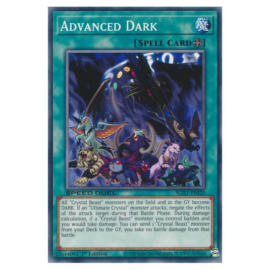 Yu-Gi-Oh! - Speed Duel GX - Duel Academy Box - Advanced Dark (Common) SGX1-ENI20