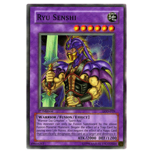 Yu-Gi-Oh! - Legacy of Darkness - Ryu Senshi (Super Rare) LOD-019