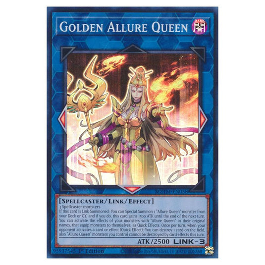 Yu-Gi-Oh! - Maze of the Master - Golden Allure Queen (Super Rare) MZTM-EN058