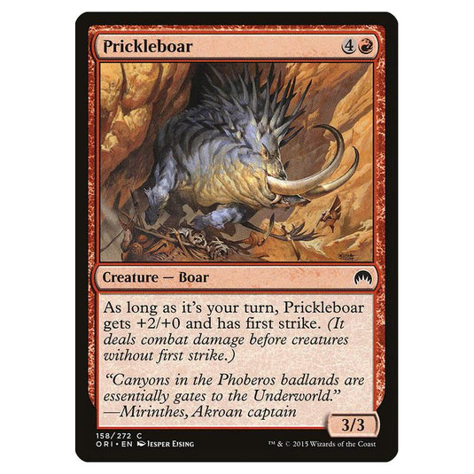 Magic The Gathering - Magic Origins - Prickleboar - 158/272 (Foil)