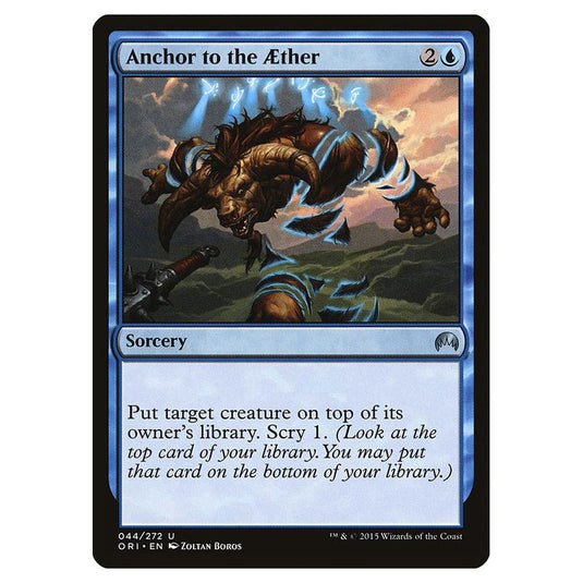 Magic The Gathering - Magic Origins - Anchor To The Aether - 44/272 (Foil)