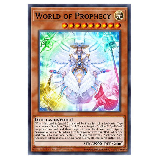 Yu-Gi-Oh! - 2014 Mega-Tin Mega Pack - World of Prophecy (Secret Rare) MP14-EN081