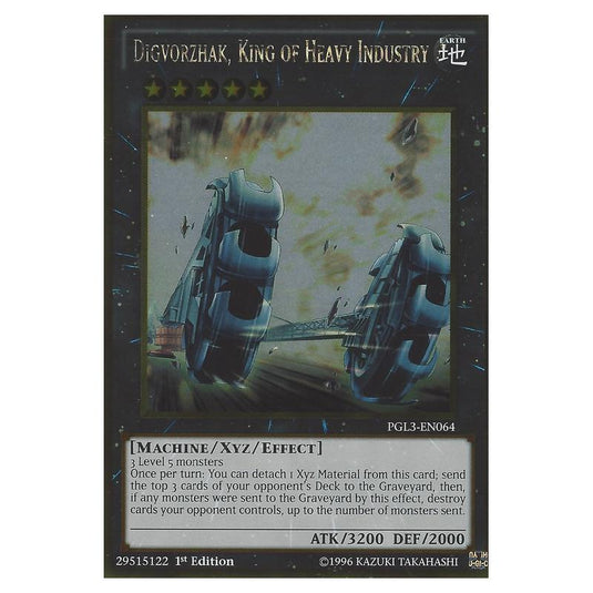 Yu-Gi-Oh! - Premium Gold - Infinite Gold - Digvorzhak, King of Heavy Industry (Gold Rare) PGL3-EN064