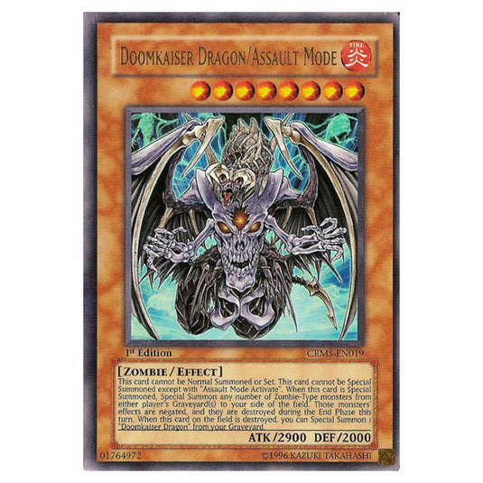 Yu-Gi-Oh! - Crimson Crisis - Doomkaiser Dragon/Assault Mode (Ultra Rare) CRMS-EN019