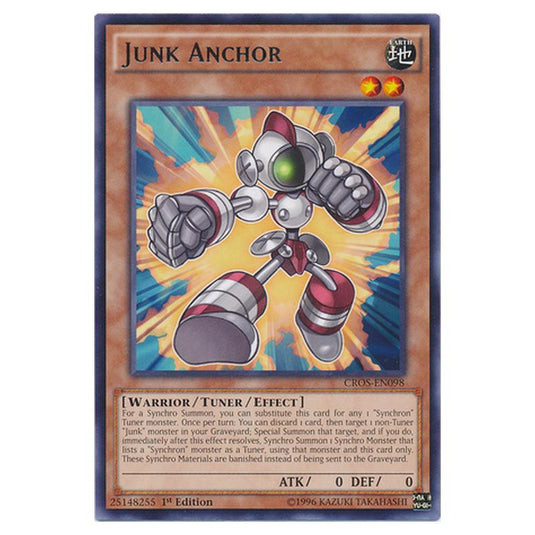 Yu-Gi-Oh! - Crossed Souls - Junk Anchor (Rare) CROS-EN098