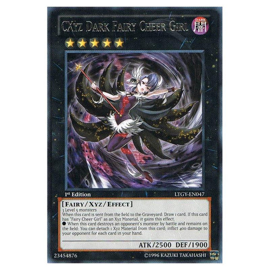 Yu-Gi-Oh! - Lord of the Tachyon Galaxy - CXyz Dark Fairy Cheer Girl (Rare) LTGY-EN047