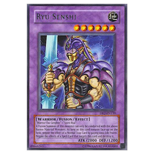Yu-Gi-Oh! - Dark Beginning 2 - Ryu Senshi (Rare) DB2-EN139