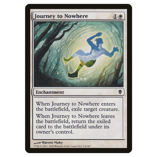 Magic The Gathering - Zendikar - Journey To Nowhere - 14/249 (Foil)