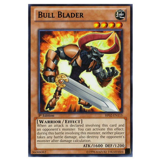 Yu-Gi-Oh! - Battle Pack 2 - War of the Giants - Bull Blader (Mosaic Rare) BP02-EN115