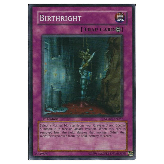 Yu-Gi-Oh! - Strike of Neos - Birthright (Super Rare) STON-EN057