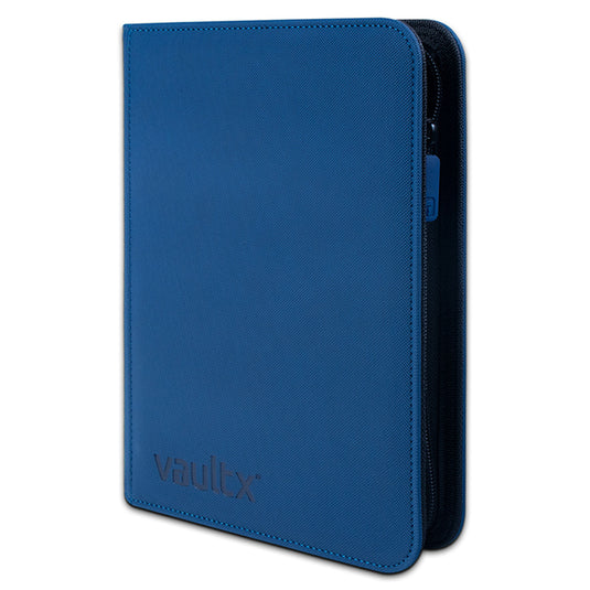 Vault X - 4-Pocket Exo-Tec® - Zip Binder - Blue