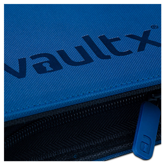 Vault X - 4-Pocket Exo-Tec® - Zip Binder - Blue