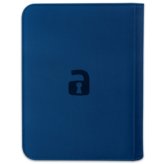 Vault X - 4-Pocket Exo-Tec® - Zip Binder - Blue
