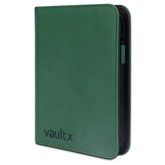 Vault X - 4-Pocket Exo-Tec® - Zip Binder - Green