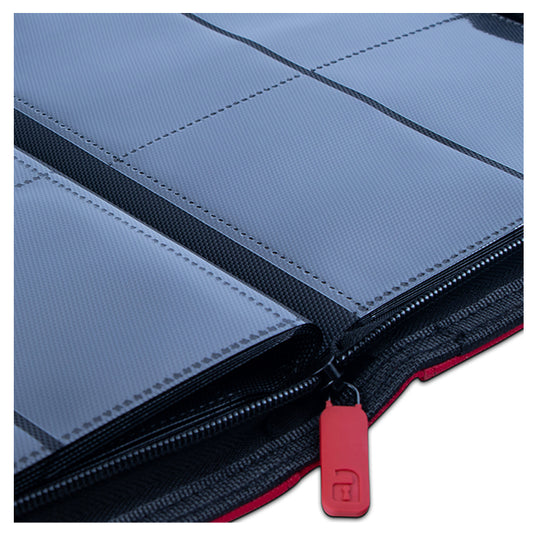 Vault X - 4-Pocket Exo-Tec® - Zip Binder - Red