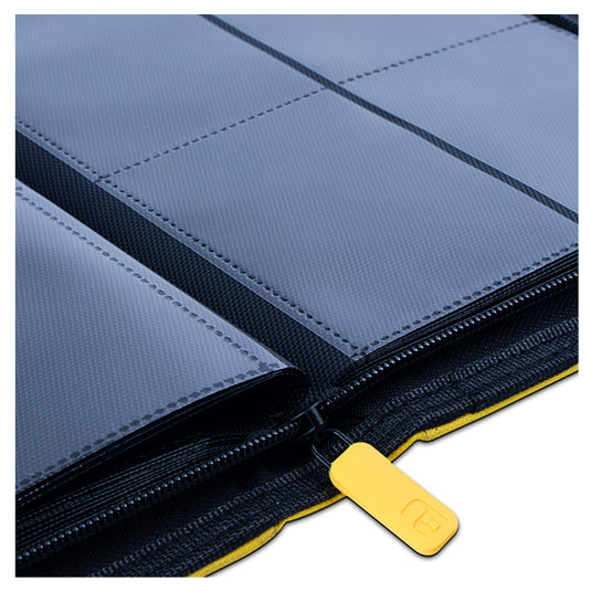 Vault X - 4-Pocket Exo-Tec® - Zip Binder - Yellow