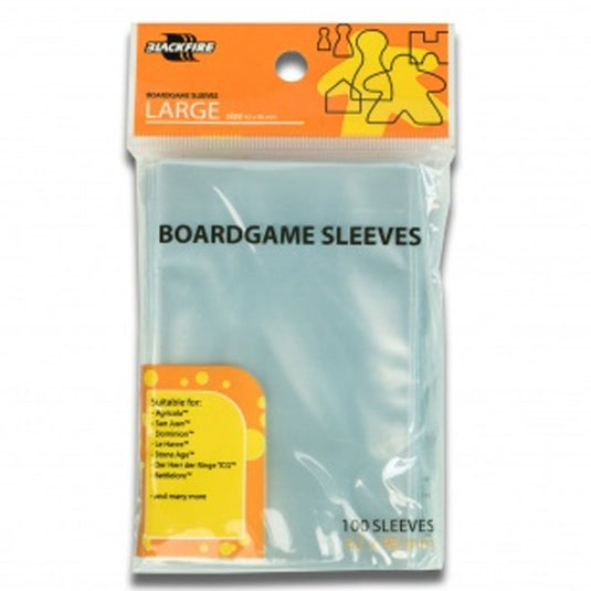 Blackfire Sleeves - Boardgame Sleeves - Large (62x96mm) - 100 Pcs