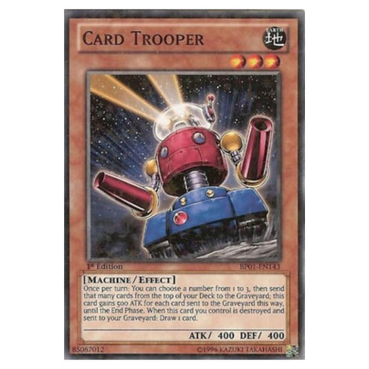 Yu-Gi-Oh! - Battle Pack - Epic Dawn - Card Trooper (Starfoil Rare) BP01-EN143