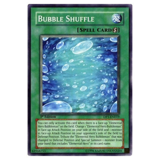 Yu-Gi-Oh! - Duelist Pack - Jaden Yuki - Bubble Shuffle (Common) DP1-EN019