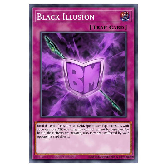 Yu-Gi-Oh! - Yugi's Legendary Decks - Black Illusion (Secret Rare) YGLD-ENC00