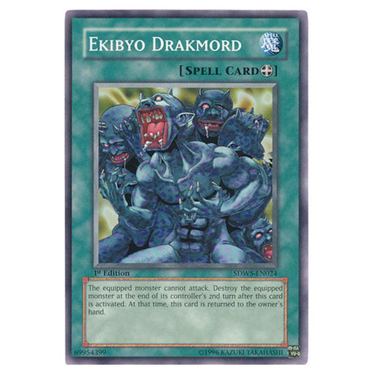 Yu-Gi-Oh! - Warriors' Strike Structure Deck - Ekibyo Drakmord (Common) SDWS-EN024