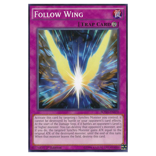 Yu-Gi-Oh! - Breakers of Shadow - Follow Wing (Common) BOSH-EN070
